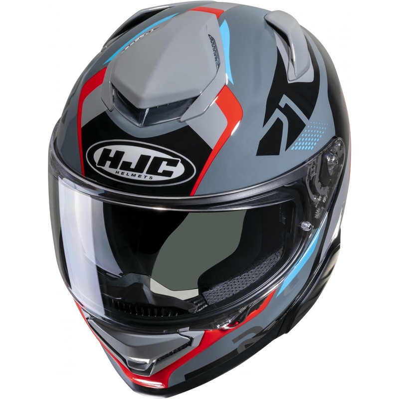 Casco moto integrale HJC RPHA 71 Hapel MC21 nero-blu-rosso-grigio Saldi