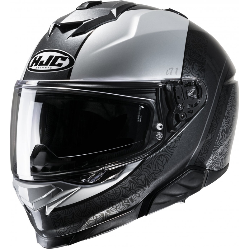 Casco moto integrale HJC i71 Sera MC5 nero/grigio
