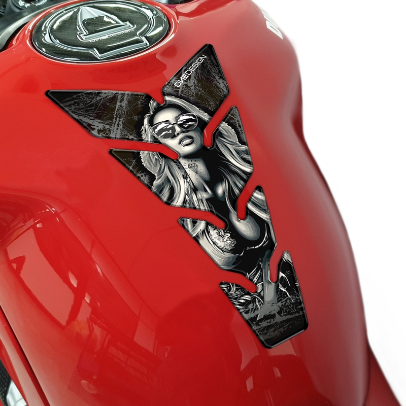 Copri serbatoio - tankpad Stampa Donna sexy