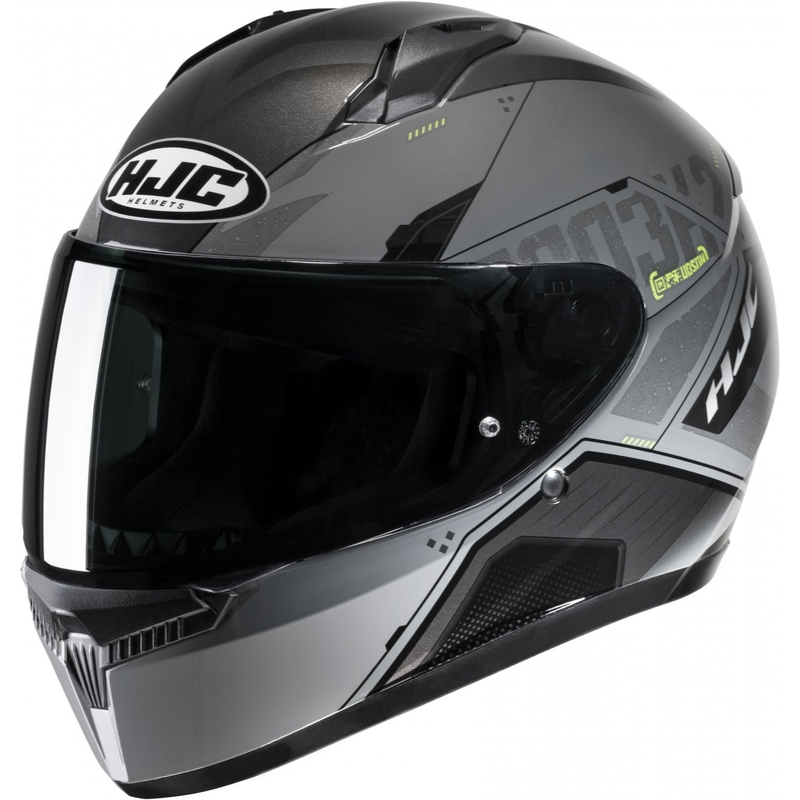 Casco moto integrale HJC C10 Inka MC3H grigio