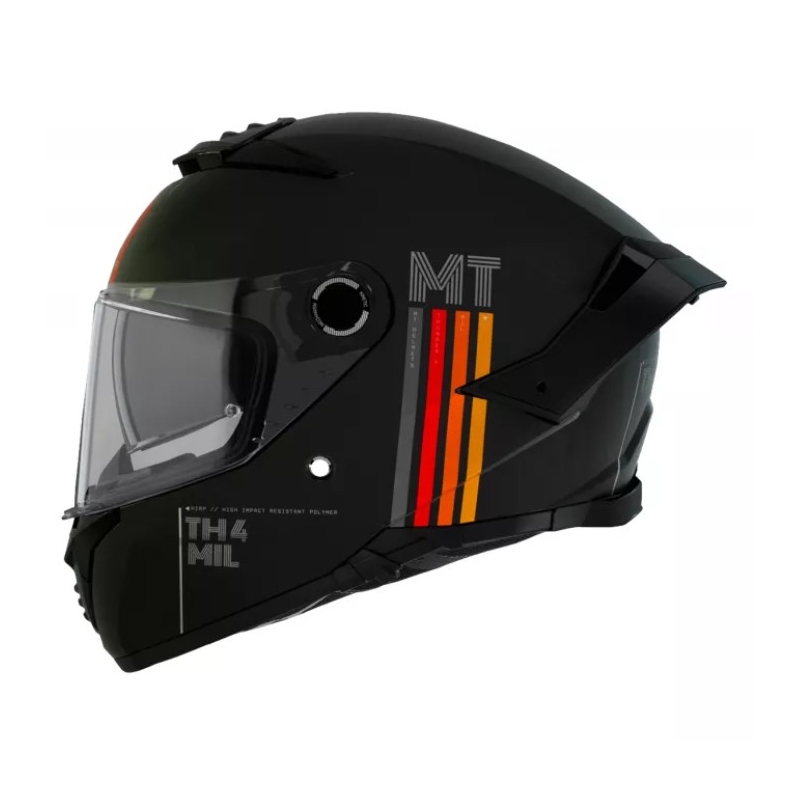 MT Thunder 4 SV Mil A11 casco moto integrale nero opaco Saldi