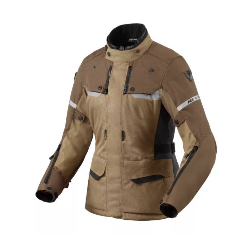 Giacca da moto Revit Outback 4 H2O Donna Marrone Saldi