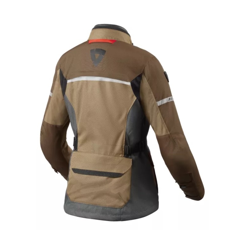 Giacca da moto Revit Outback 4 H2O Donna Marrone Saldi