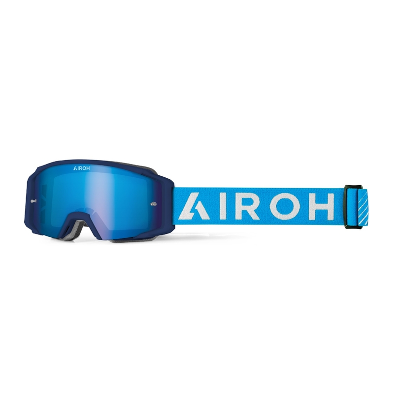 Occhiali da motocross Airoh Blast XR1 blu