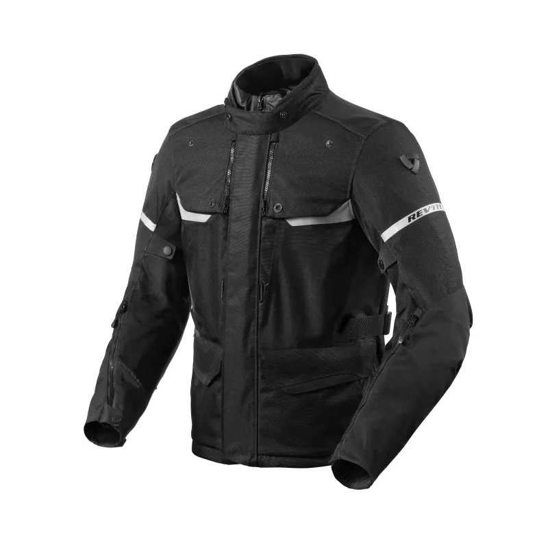 Giacca da moto Revit Outback 4 H2O nero