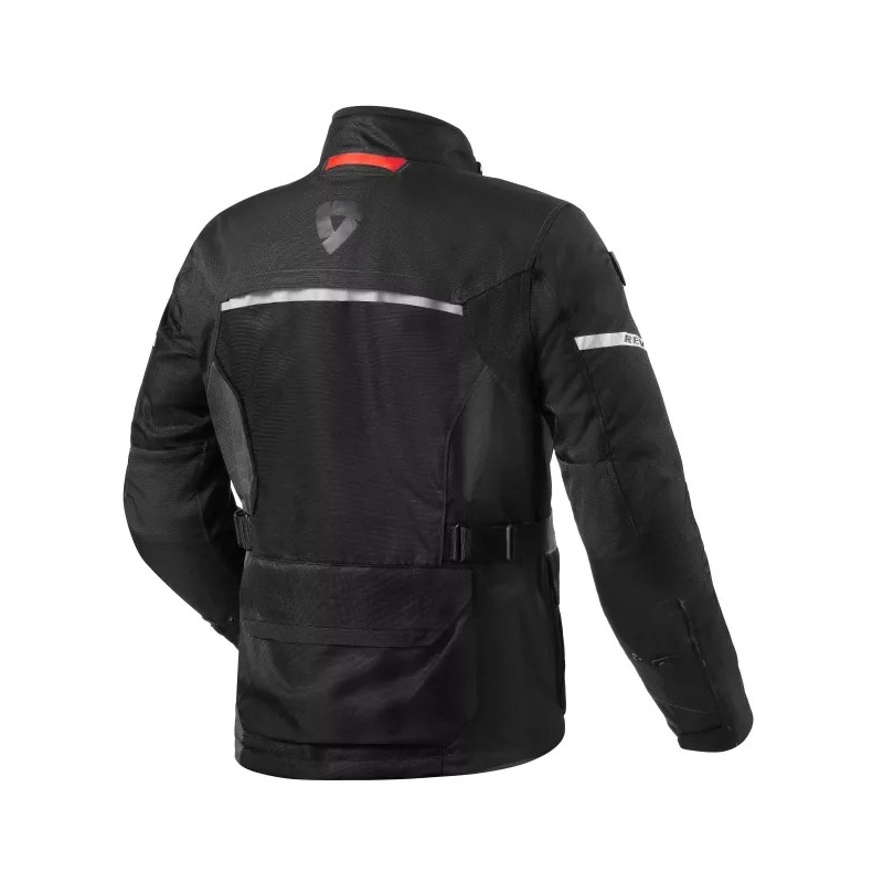Giacca da moto Revit Outback 4 H2O nero
