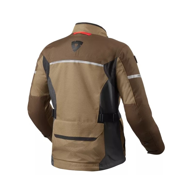 Giacca da moto Revit Outback 4 H2O marrone Saldi