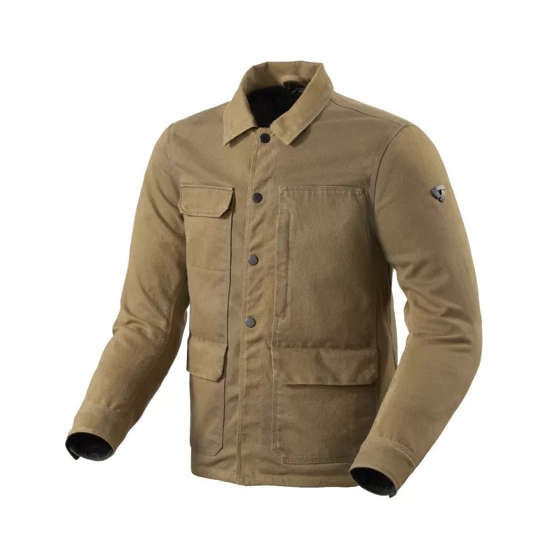 Camicia da moto Revit Worker 2 marrone