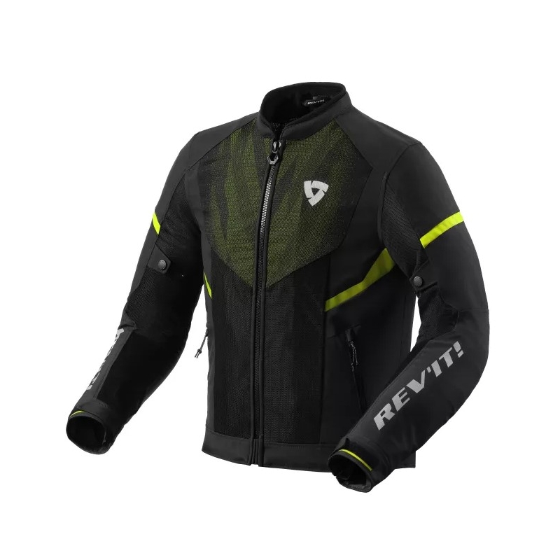Giacca da moto Revit Hyperspeed 2 GT Air nero-giallo fluo Saldi