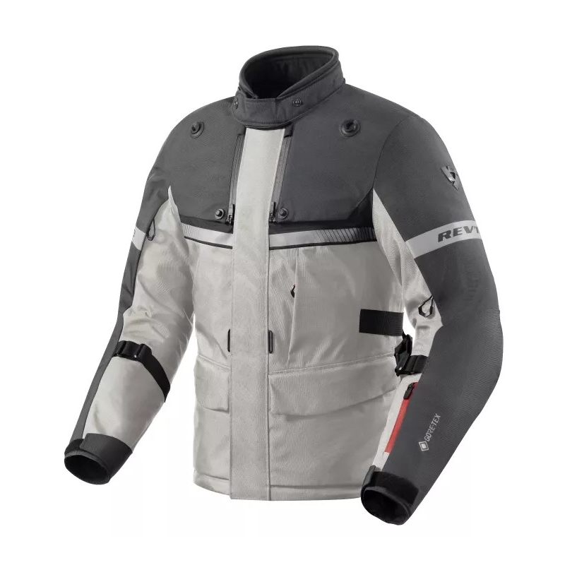 Giacca da moto Revit Poseidon 3 GTX nero-antracite