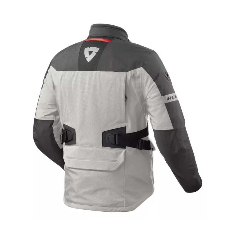 Giacca da moto Revit Poseidon 3 GTX nero-antracite