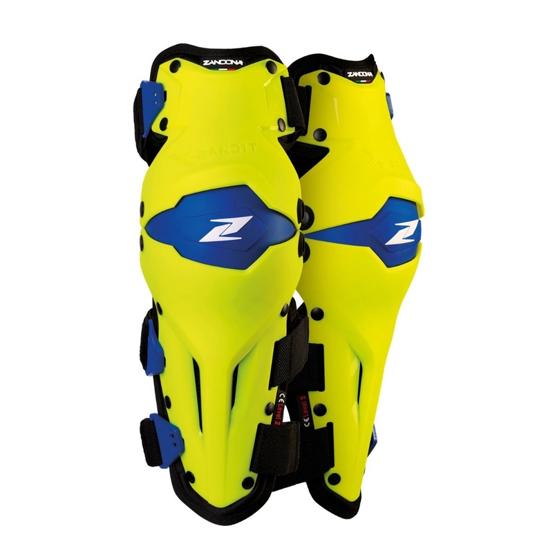 Ginocchiere Zandona X-Bandit blu-giallo