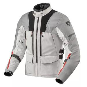 Giacca da moto Revit Offtrack 2 H2O grigio chiaro-argento