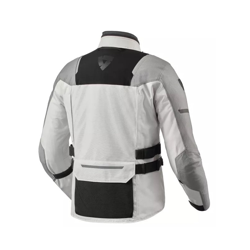 Giacca da moto Revit Offtrack 2 H2O grigio chiaro-argento