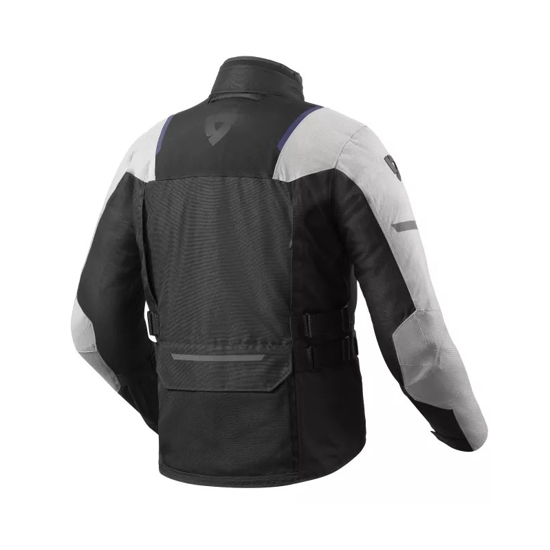 Giacca da moto Revit Offtrack 2 H2O argento-antracite