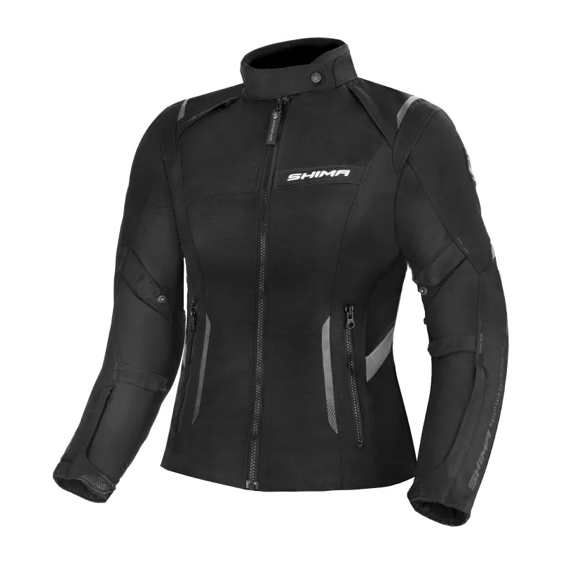 Giacca da moto da donna Shima Rush nero Saldi