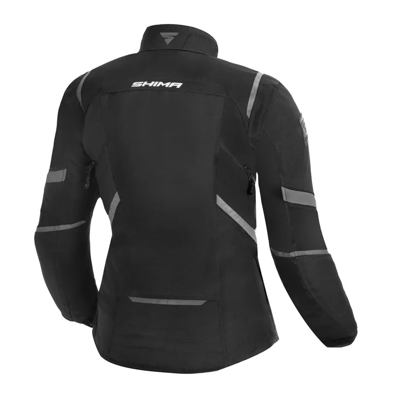 Giacca da moto da donna Shima Rush nero Saldi