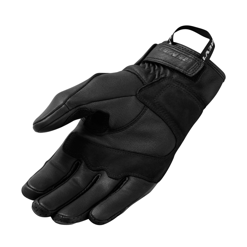 Guanti da moto Revit Redhill nero-grigio
