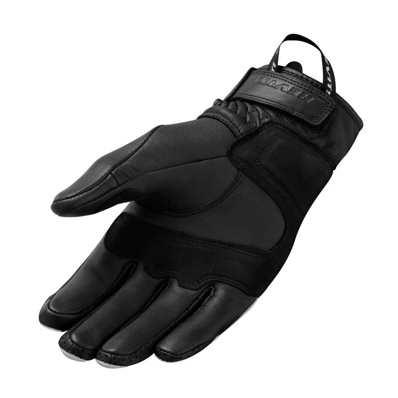 Guanti da moto Revit Redhill bianchi e neri Saldi