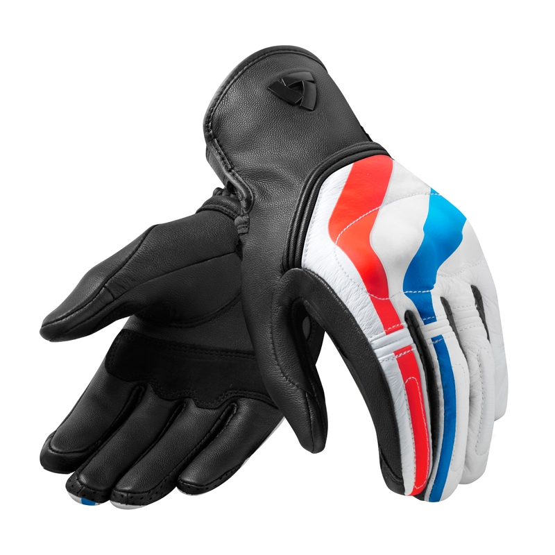 Guanti da moto Revit Redhill rosso-blu