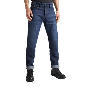 Jeans moto PANDO MOTO Arnie Slim blu Saldi