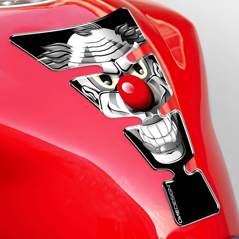 Coperchio del serbatoio - tankpad Print Clown grigio