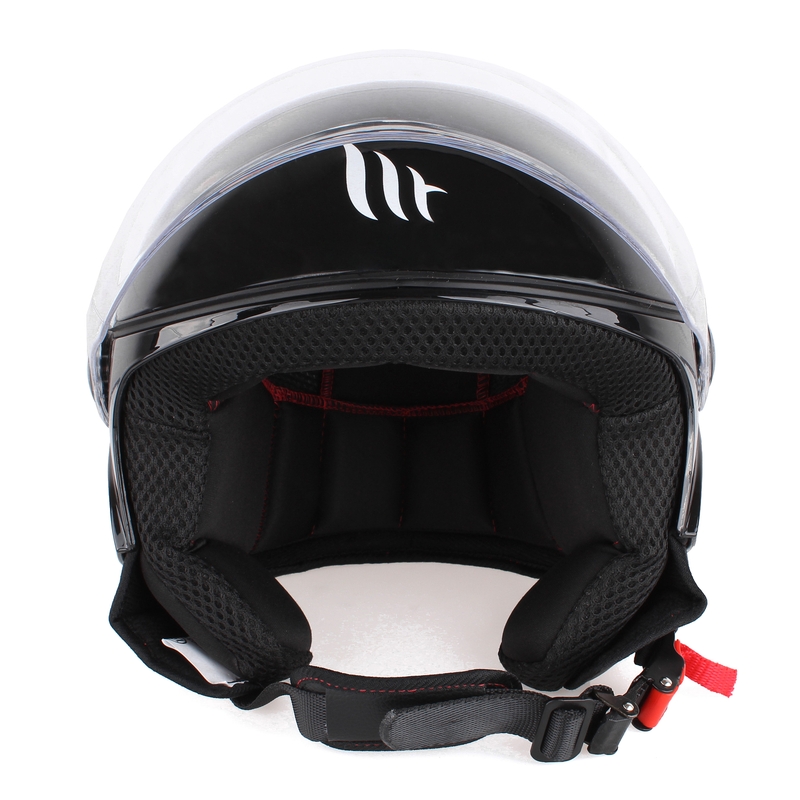Casco moto MT Street open nero Saldi