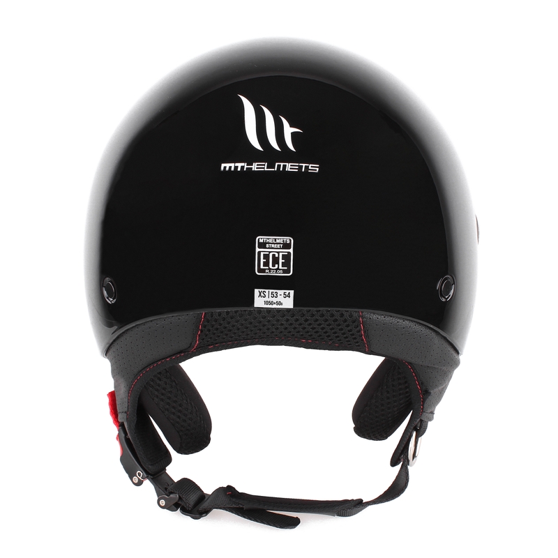 Casco moto MT Street open nero Saldi