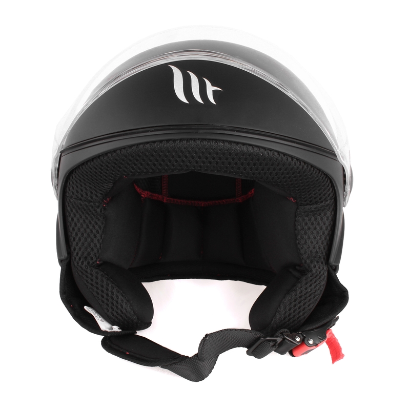 Casco moto MT Street open nero opaco Saldi