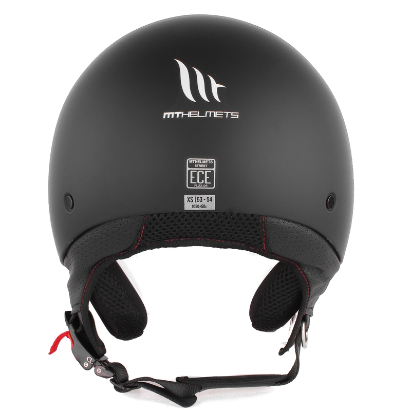 Casco moto MT Street open nero opaco Saldi