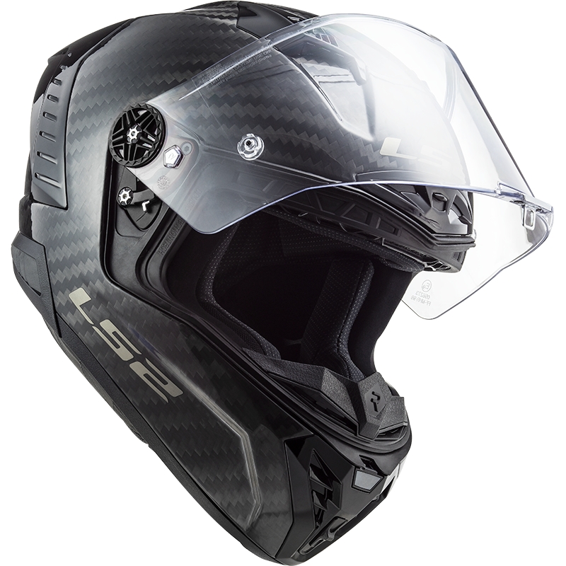 Casco moto LS2 FF805 Thunder Carbon Black Gloss Integral