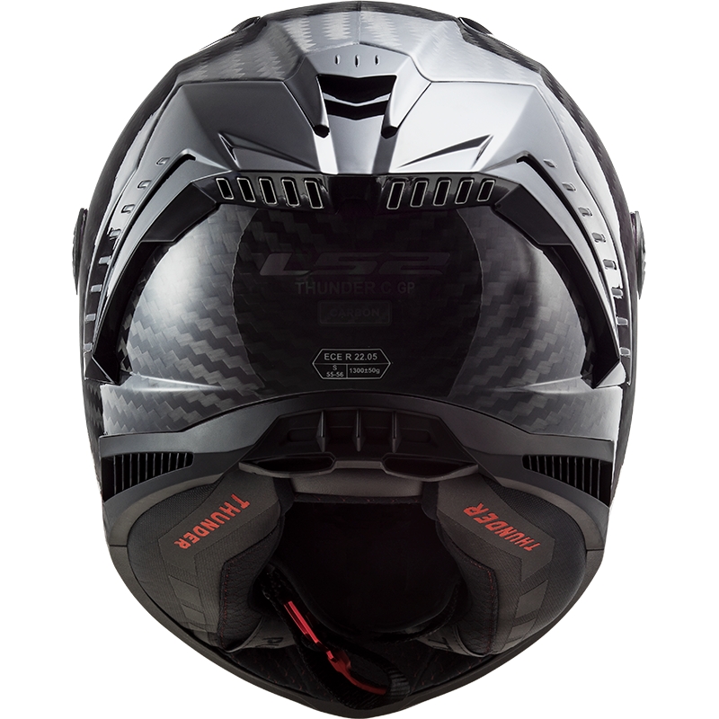 Casco moto LS2 FF805 Thunder Carbon Black Gloss Integral