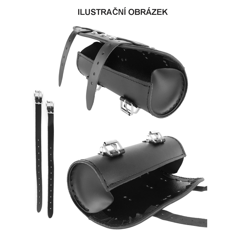 Roll-up in pelle per moto Chopper/Custom RSA-4B