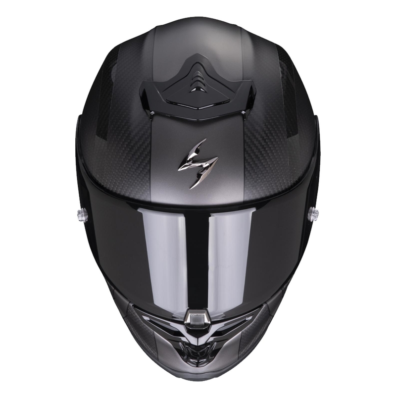 Casco integrale Scorpion EXO-R1 EVO Carbon Air MG nero-argento