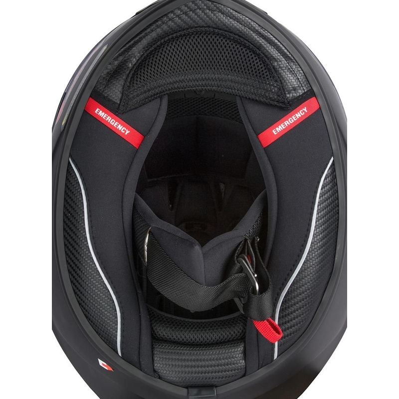 Casco moto integrale Scorpion Exo-1400 EVO Air Carbon nero