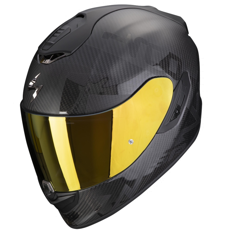 Casco integrale Scorpion EXO-1400 EVO Carbon Air Cerebro nero