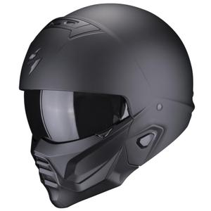 Casco aperto con maschera Scorpion EXO-COMBAT II Nero solido opaco