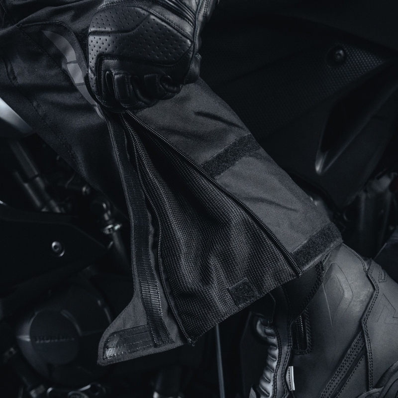 Pantaloni moto Rebelhorn Hiker III nero Saldi