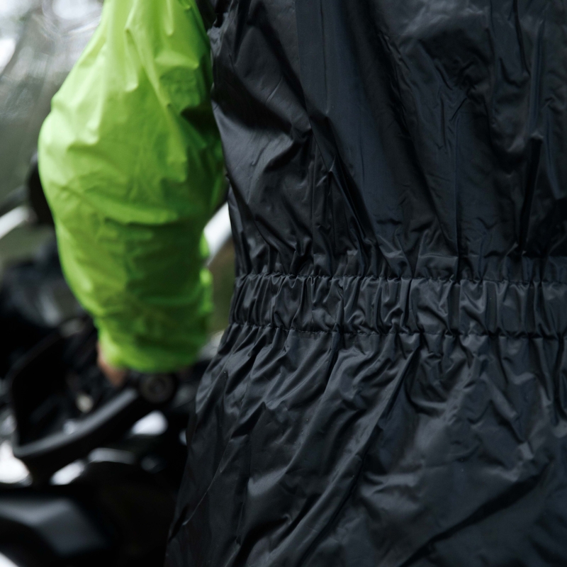 Rebelhorn Rain giacca antipioggia da moto giallo fluo