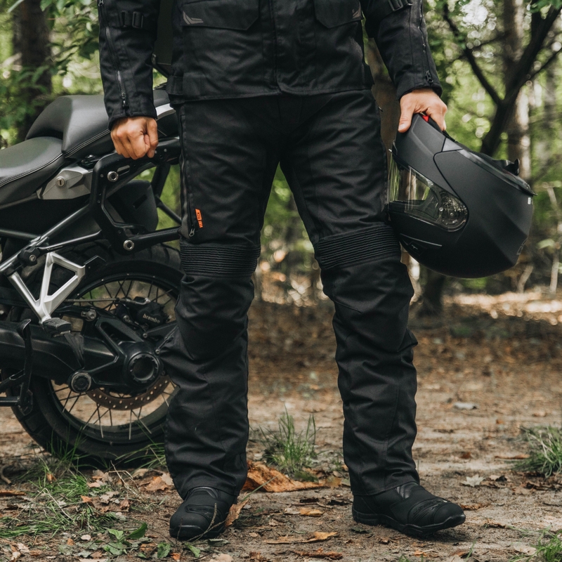 Pantaloni da moto Ozone Vulcan Black