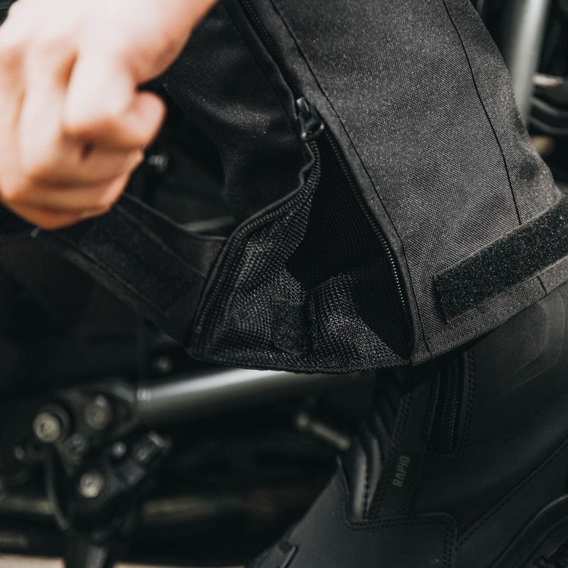 Pantaloni da moto Ozone Vulcan Black