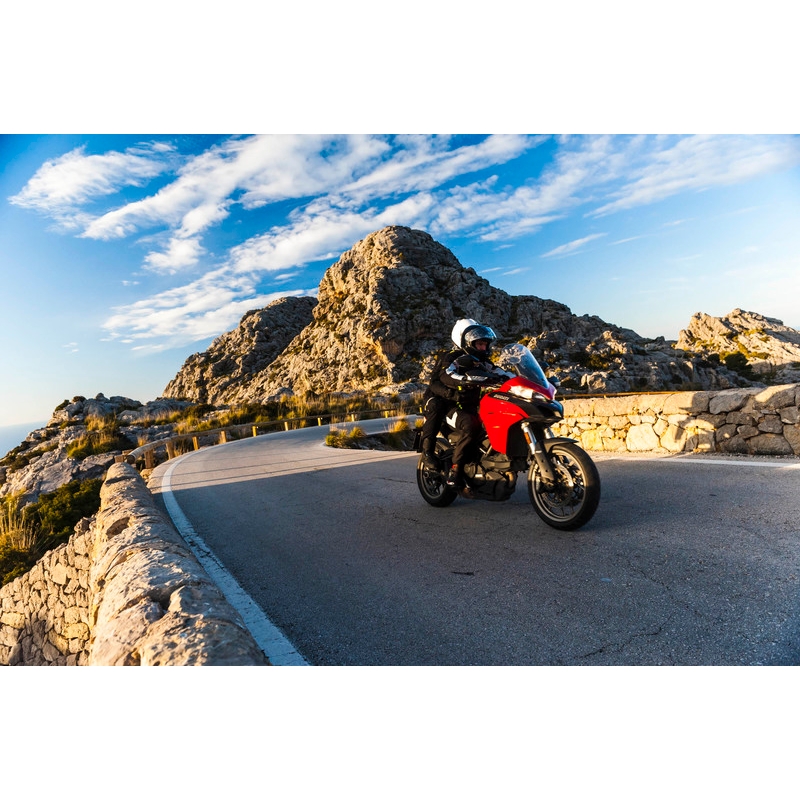 Giacca da moto Rebelhorn Borg nero-grigio scuro-giallo fluo