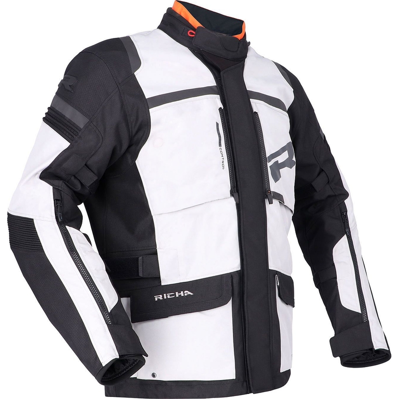Giacca da moto RICHA Brutus GTX grigio-nero Saldi