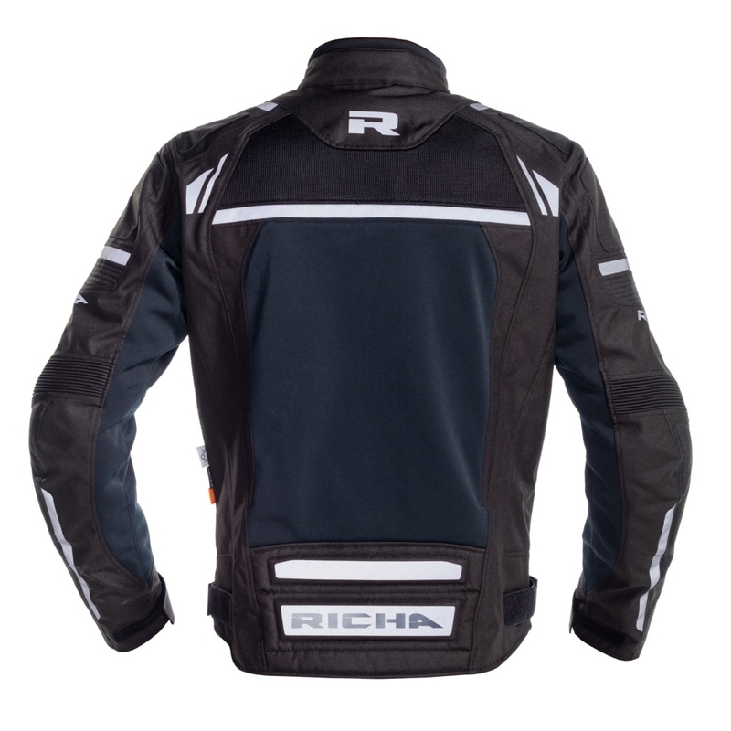 Giacca da moto RICHA Airstorm WP nero-blu Saldi