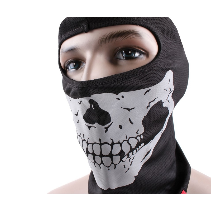 Cappuccio per casco Street Racer Skull
