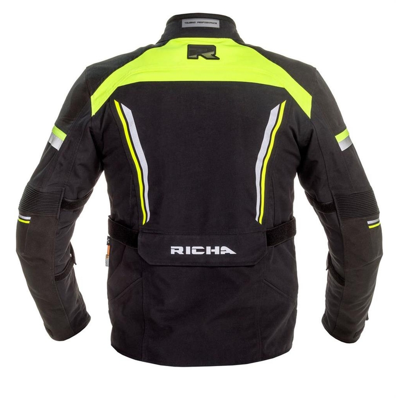 Giacca da moto RICHA Infinity 2 Pro nero-giallo fluo Saldi
