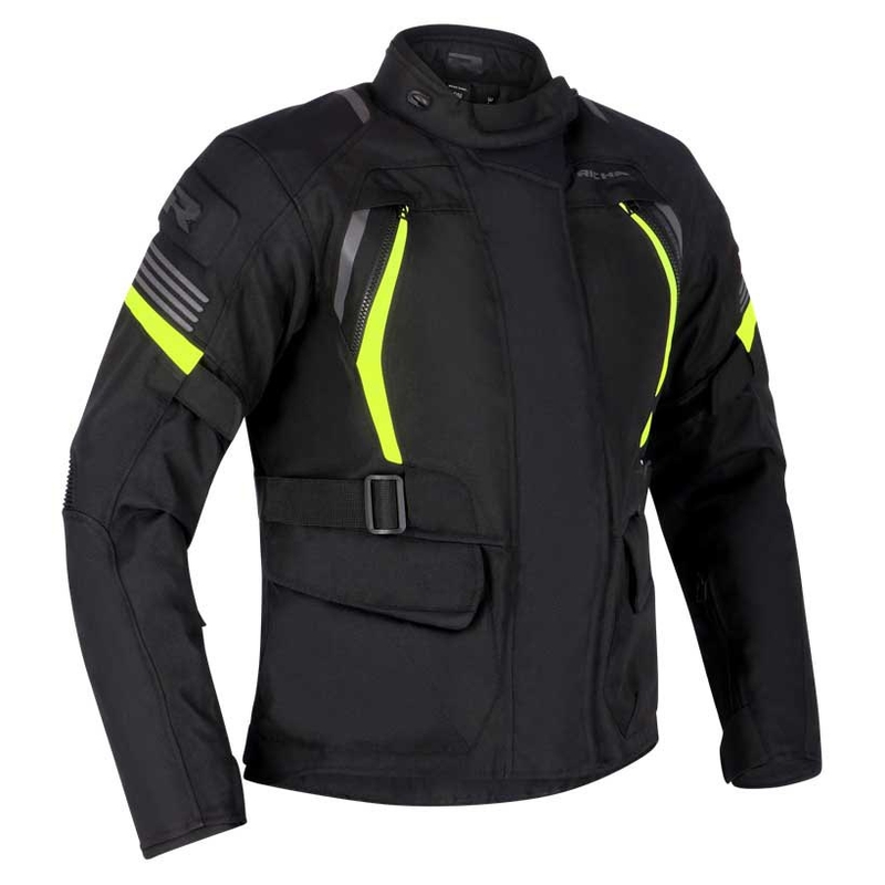 Giacca da moto RICHA Phantom 3 donna, nero-giallo fluo Saldi