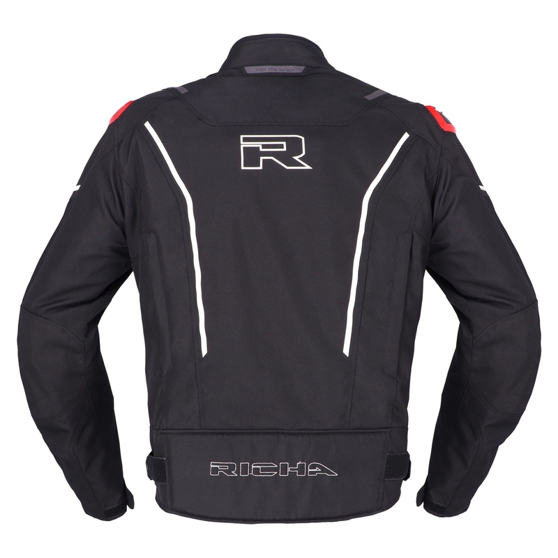 Bunda na motorku RICHA Vendetta černo-bílo-červená výprodej