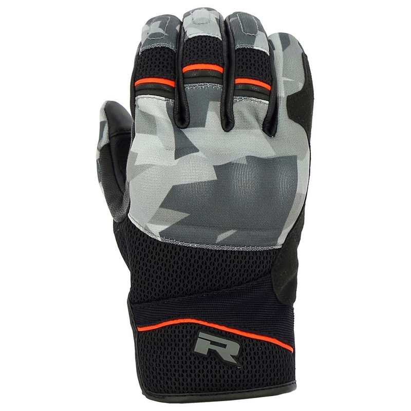 Guanti moto RICHA Desert 2 nero-mimetico grigio saldi