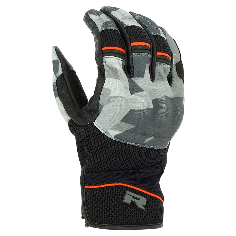 Guanti moto RICHA Desert 2 nero-mimetico grigio saldi